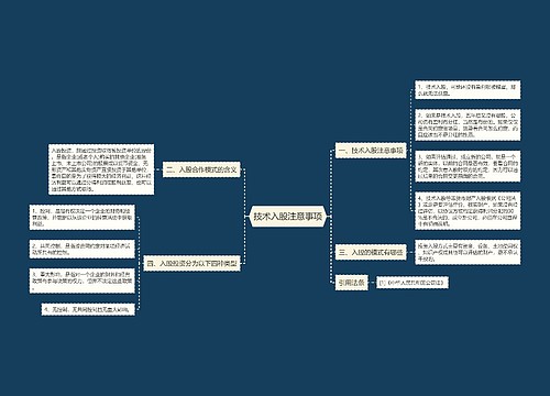 技术入股注意事项