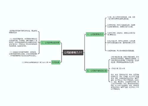 公司的章有几个?