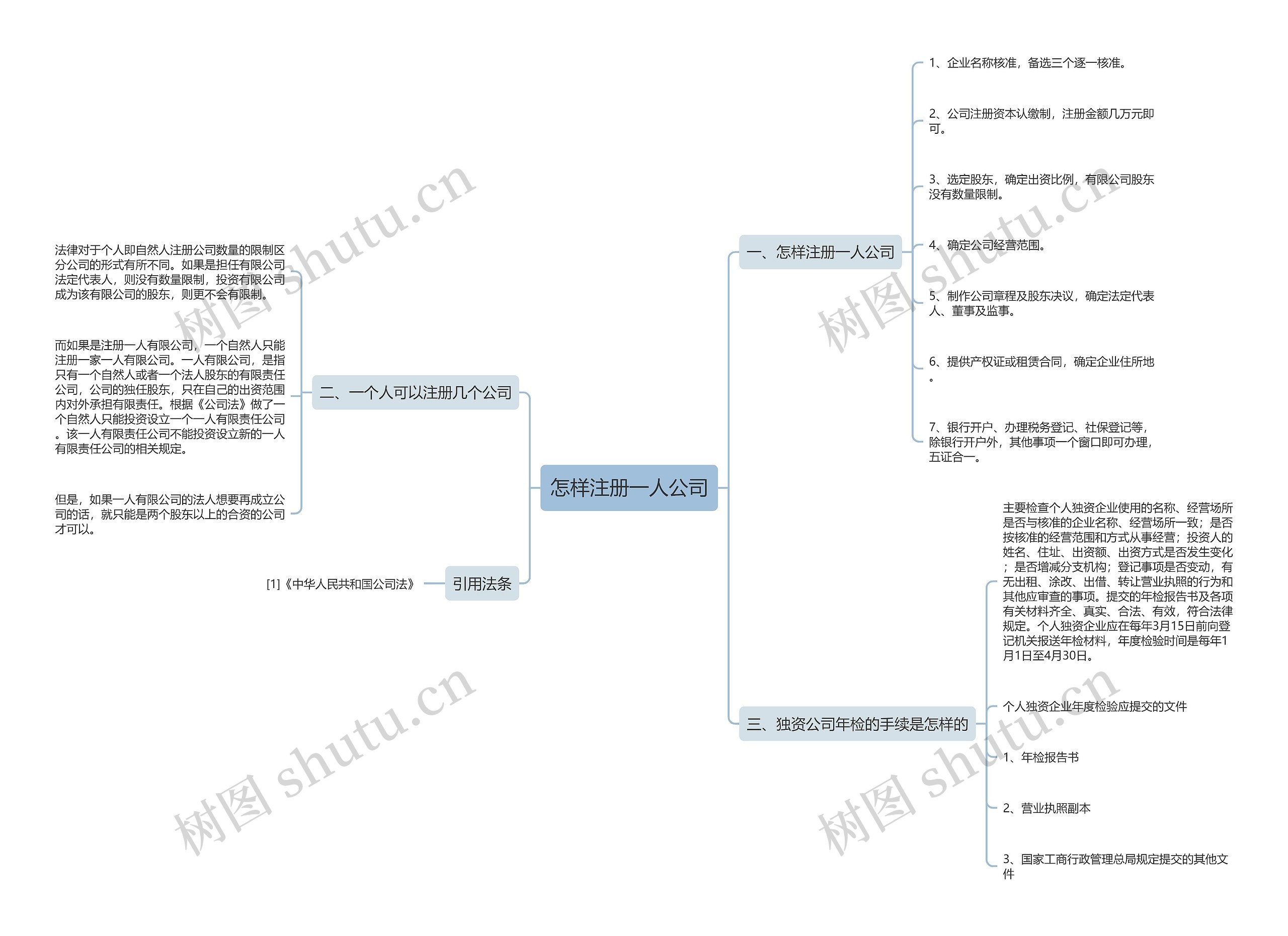 怎样注册一人公司