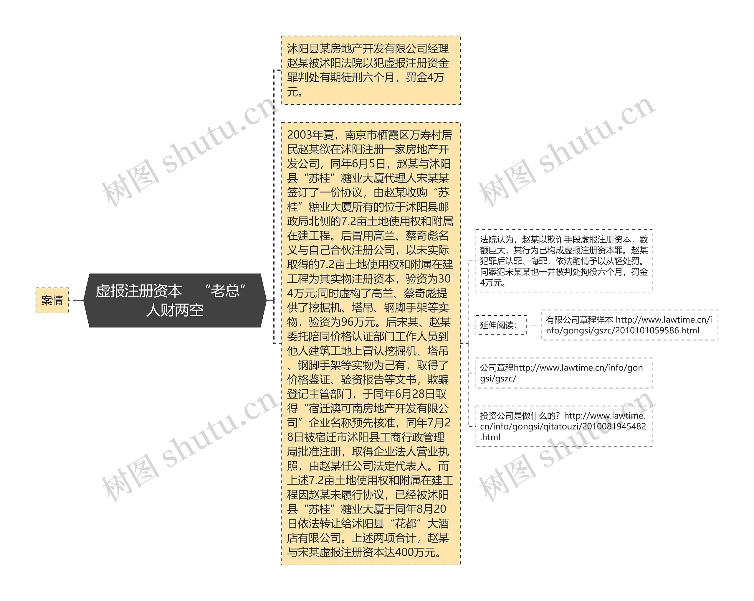 虚报注册资本　“老总”人财两空