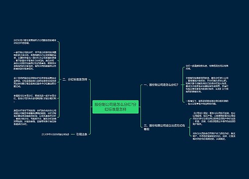 股份制公司是怎么分红?分红标准是怎样