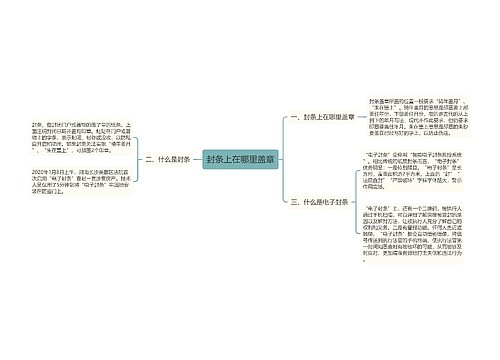 封条上在哪里盖章