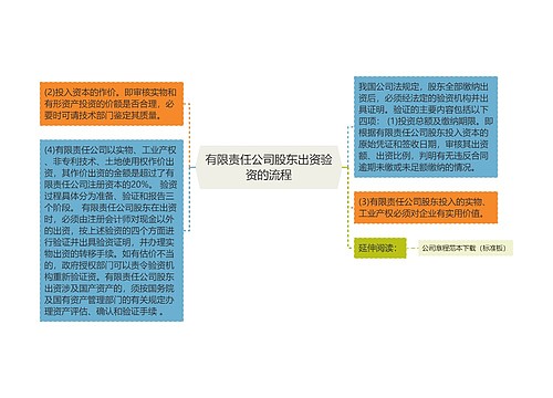 有限责任公司股东出资验资的流程