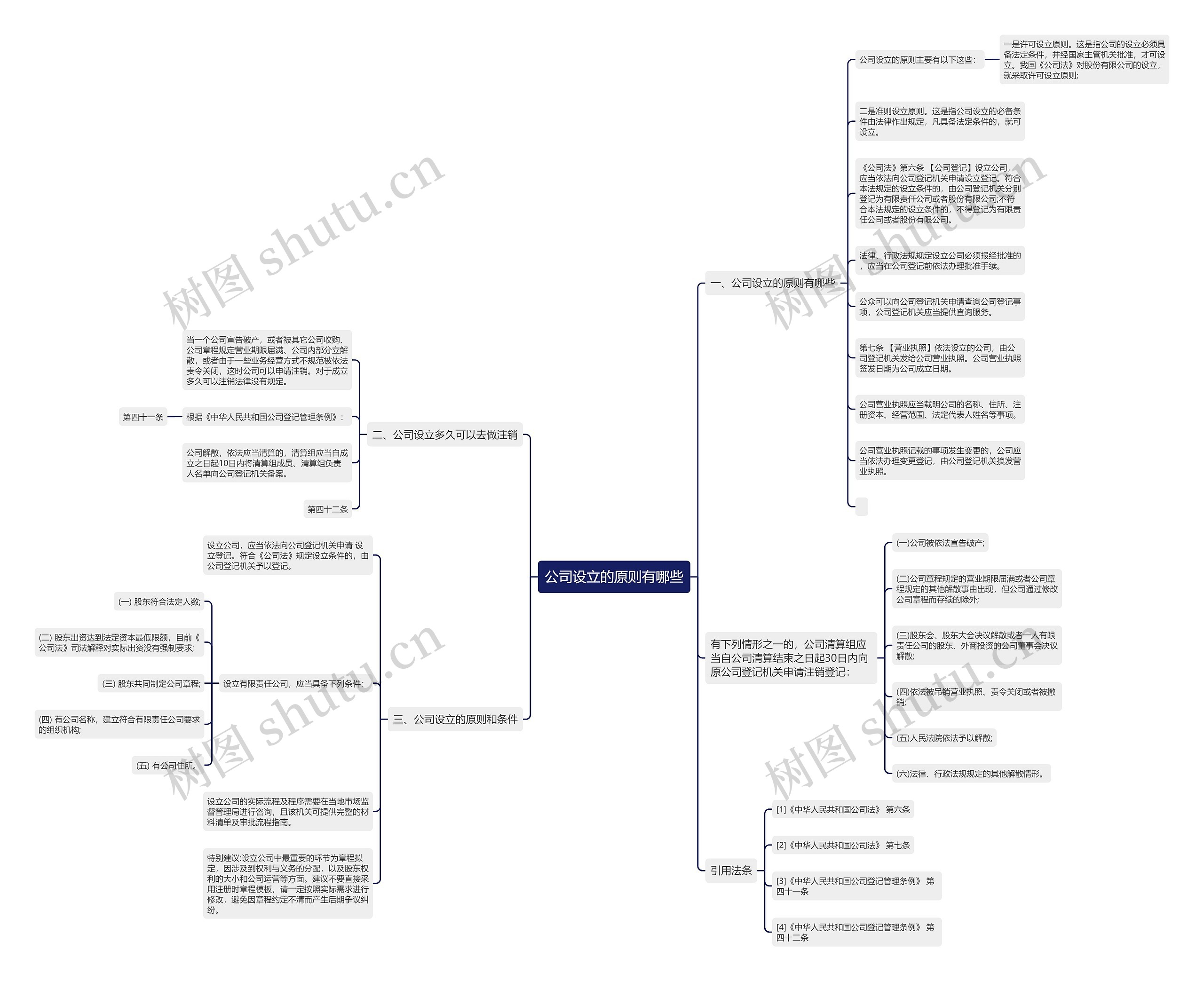 公司设立的原则有哪些 公司设立的原则有哪些