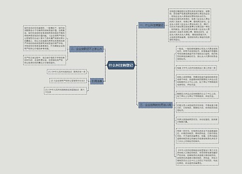 什么叫注销登记