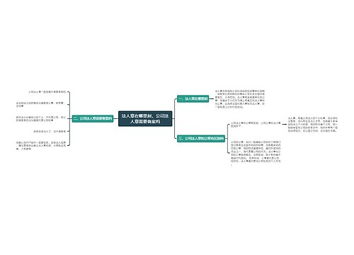 法人章在哪里刻，公司法人章需要备案吗