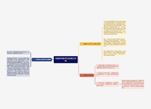 有案件纠纷可以注销公司吗