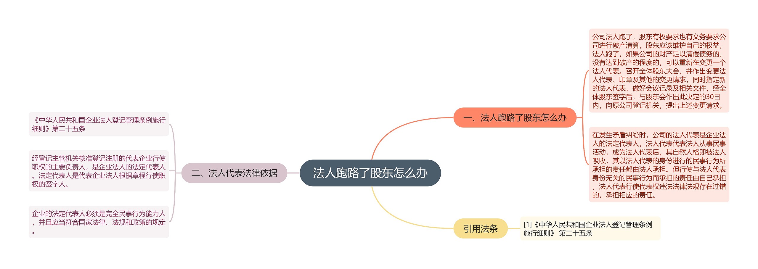 法人跑路了股东怎么办