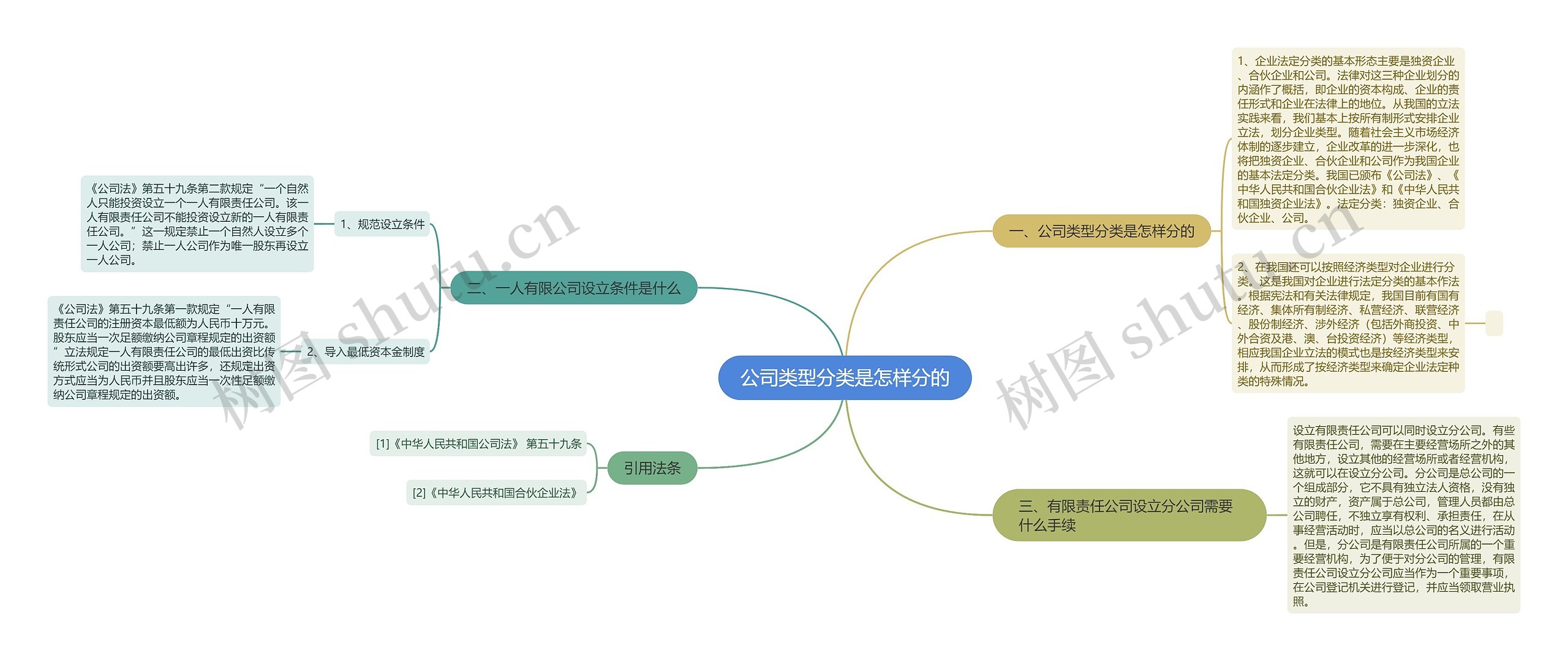 公司类型分类是怎样分的