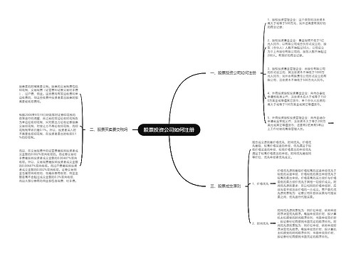 股票投资公司如何注册