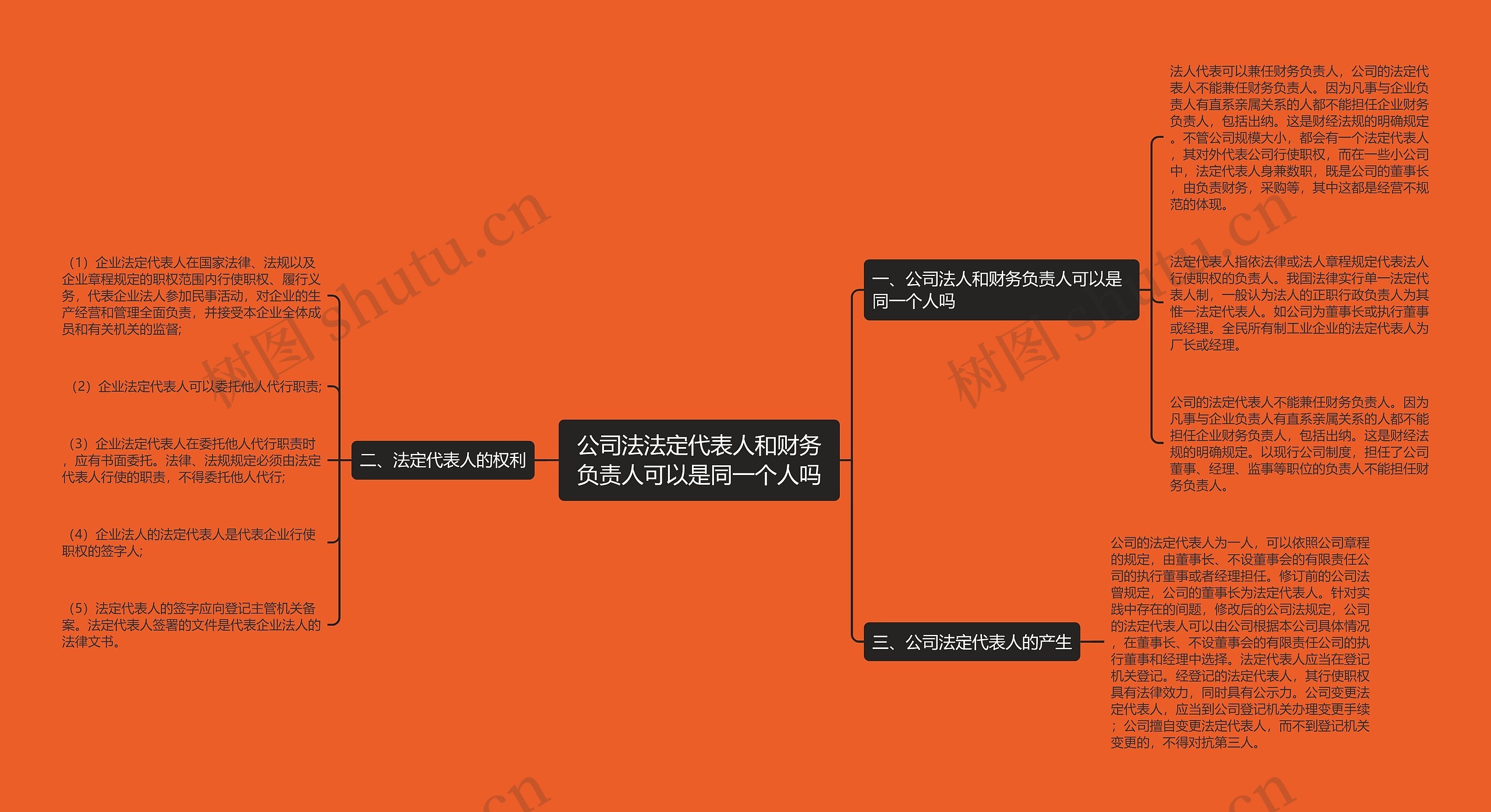 公司法法定代表人和财务负责人可以是同一个人吗 公司法法定代表人和财务负责人可以是同一个人吗