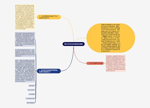 股东代表诉讼制度的缺陷