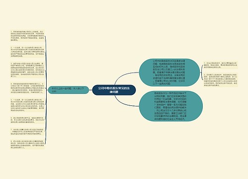 公司中隐名股东常见的法律问题