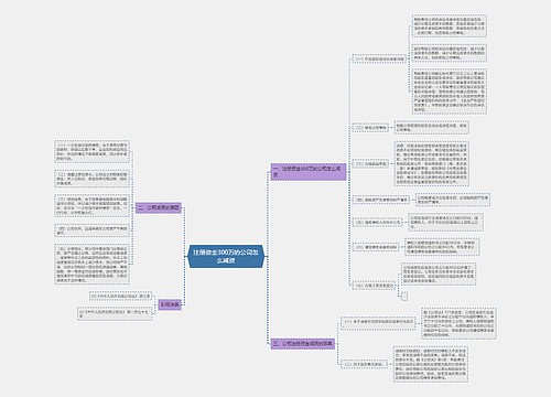 注册资金300万的公司怎么减资