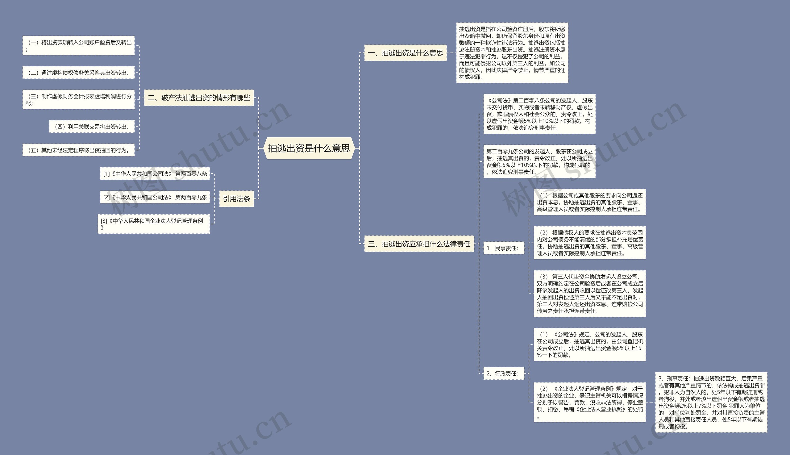 抽逃出资是什么意思