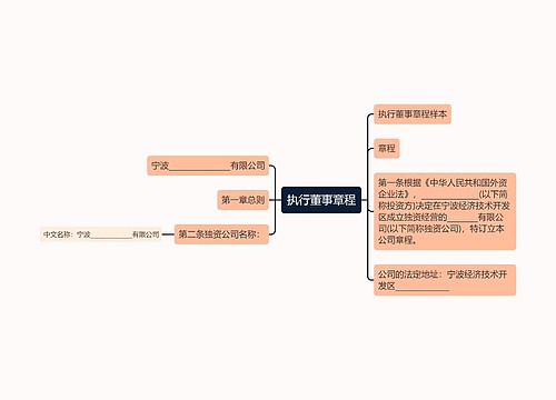 执行董事章程