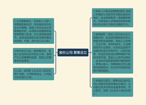 股份公司 募集设立