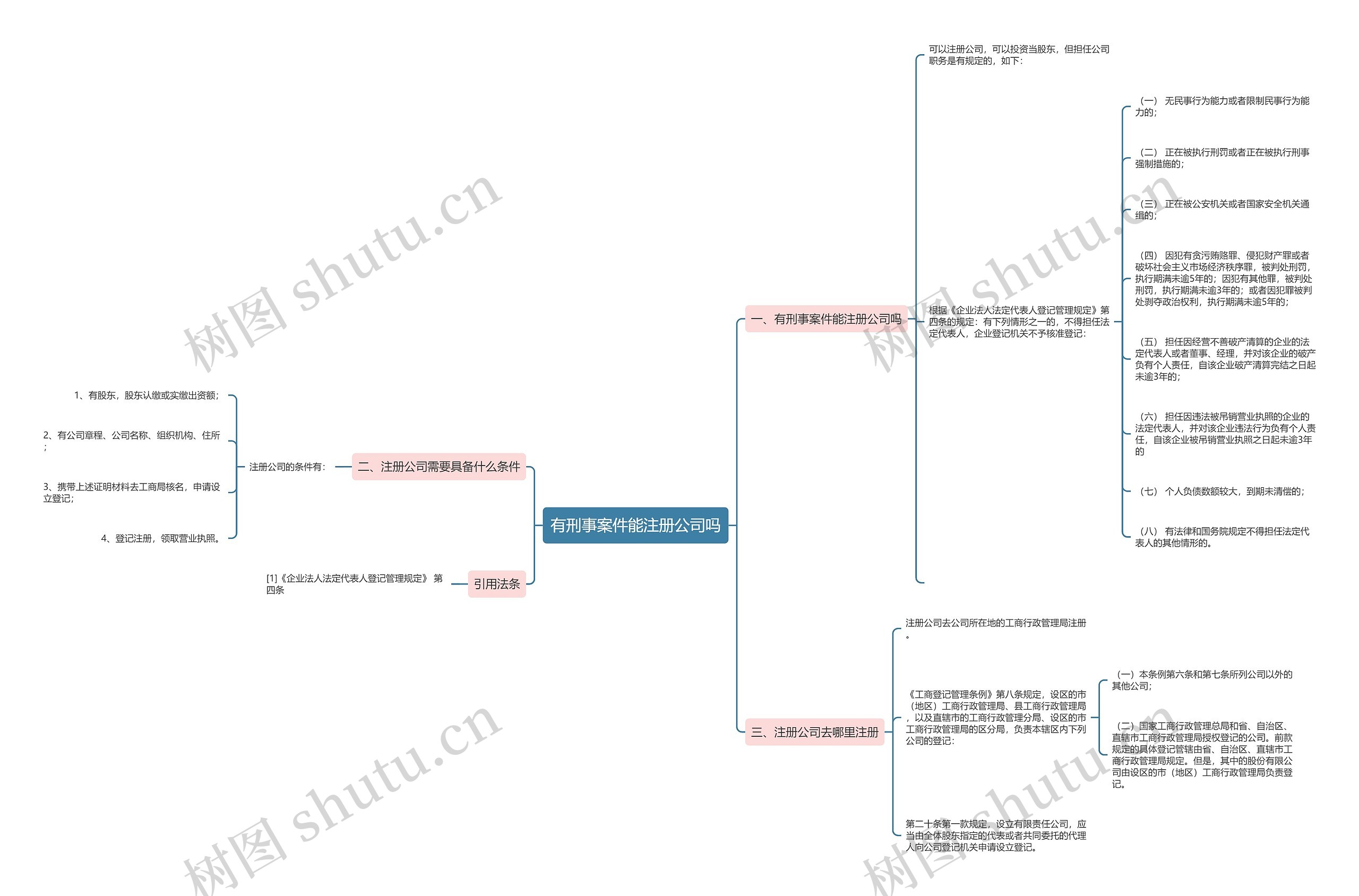 有刑事案件能注册公司吗