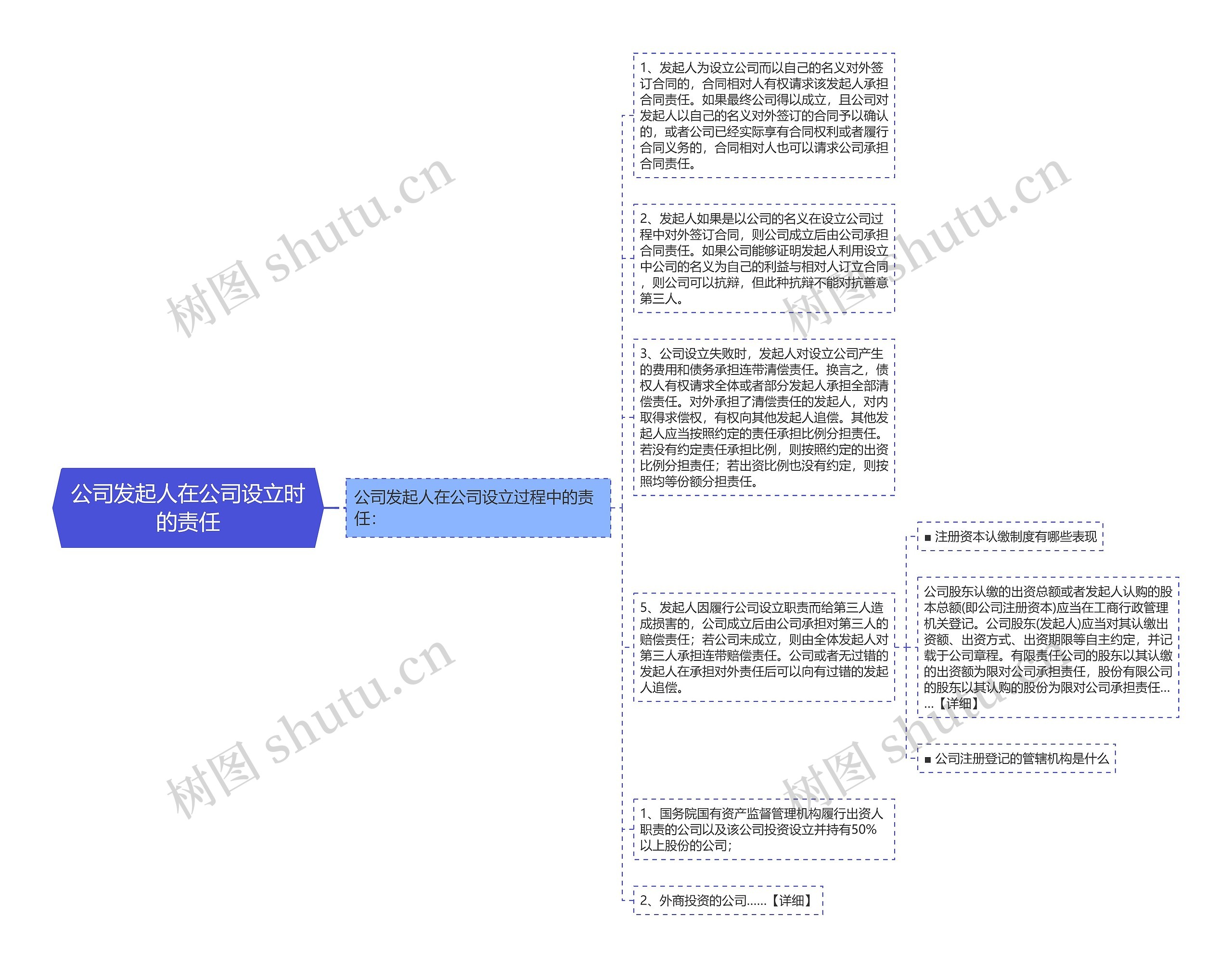 公司发起人在公司设立时的责任