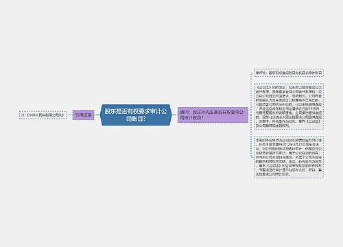 股东是否有权要求审计公司账目?