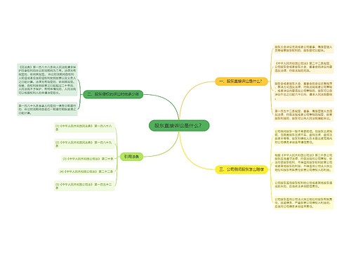 股东直接诉讼是什么？