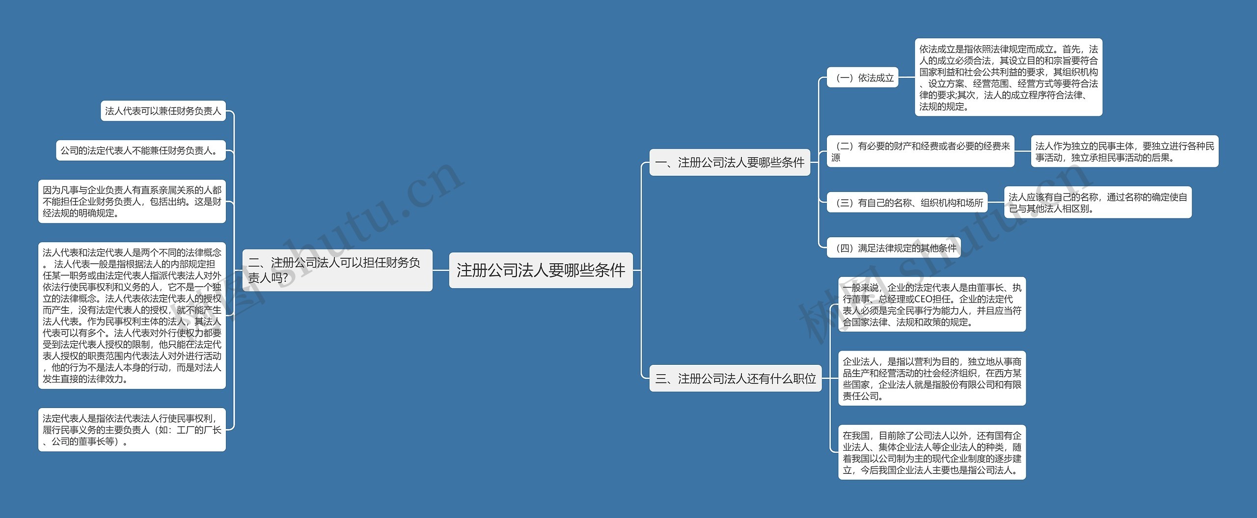 注册公司法人要哪些条件