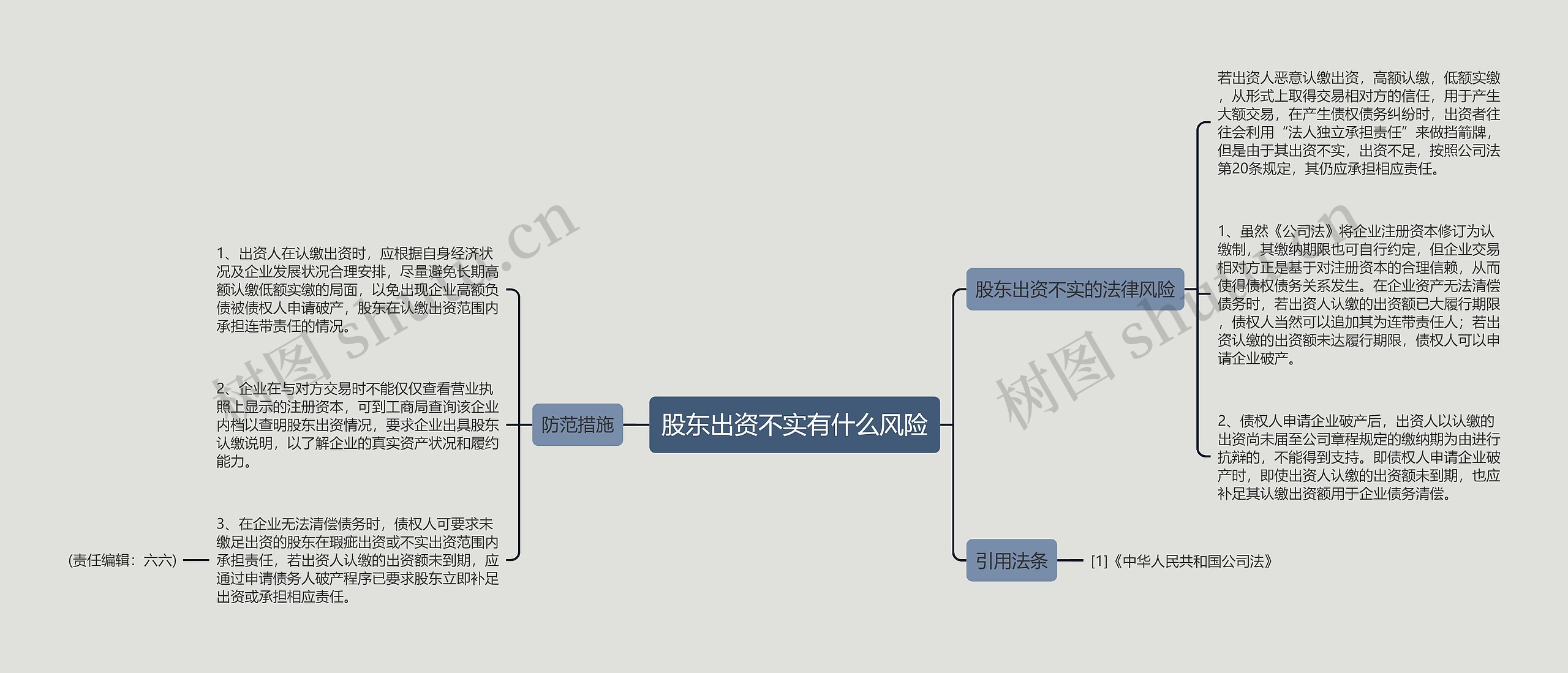 股东出资不实有什么风险