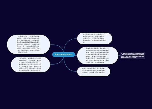 虚报注册的法律责任