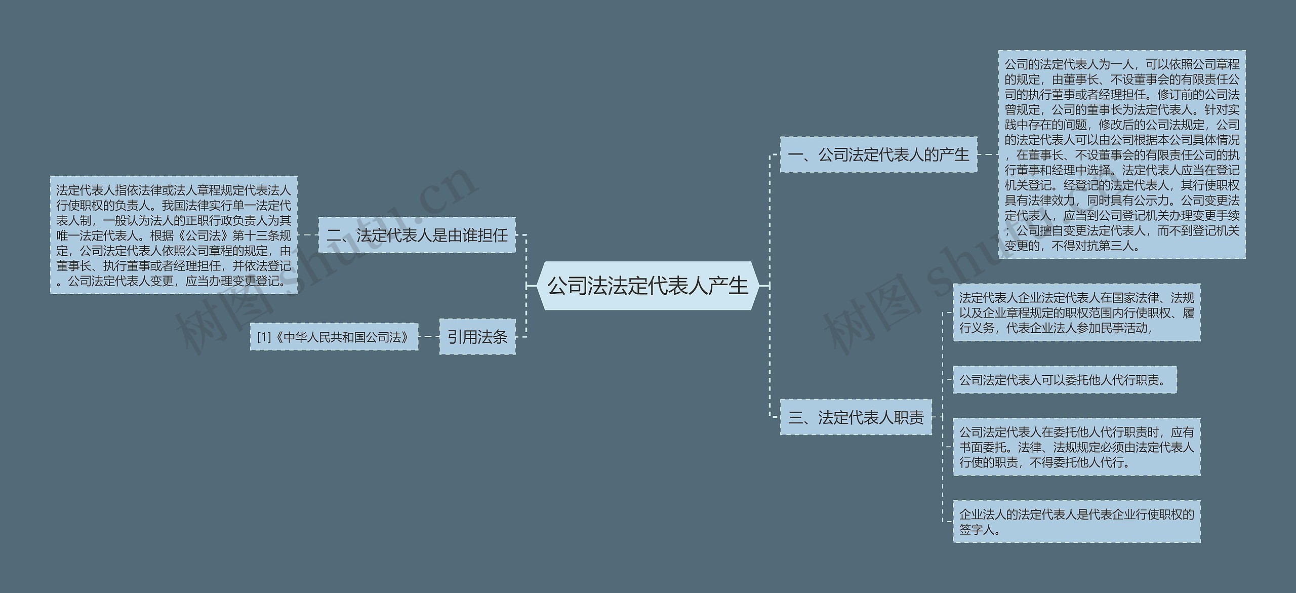 公司法法定代表人产生