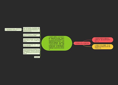 代持股份怎么规避风险