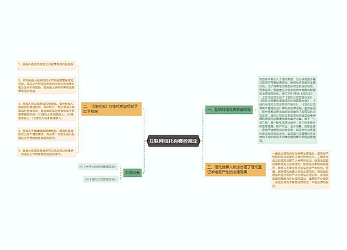 互联网信托有哪些规定