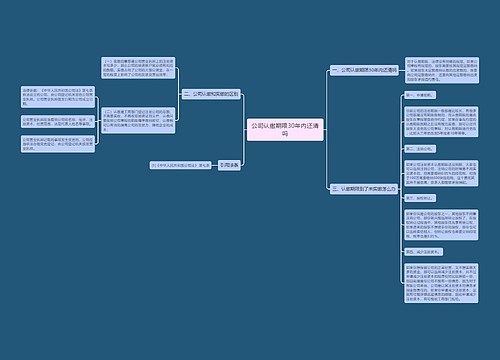 公司认缴期限30年内还清吗