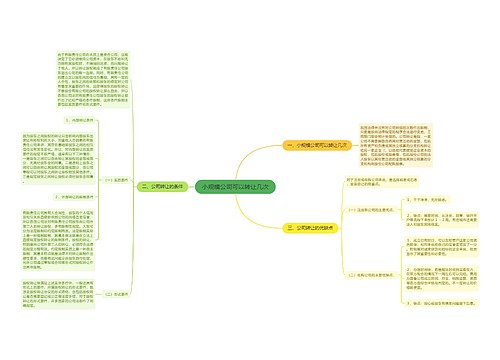 小规模公司可以转让几次