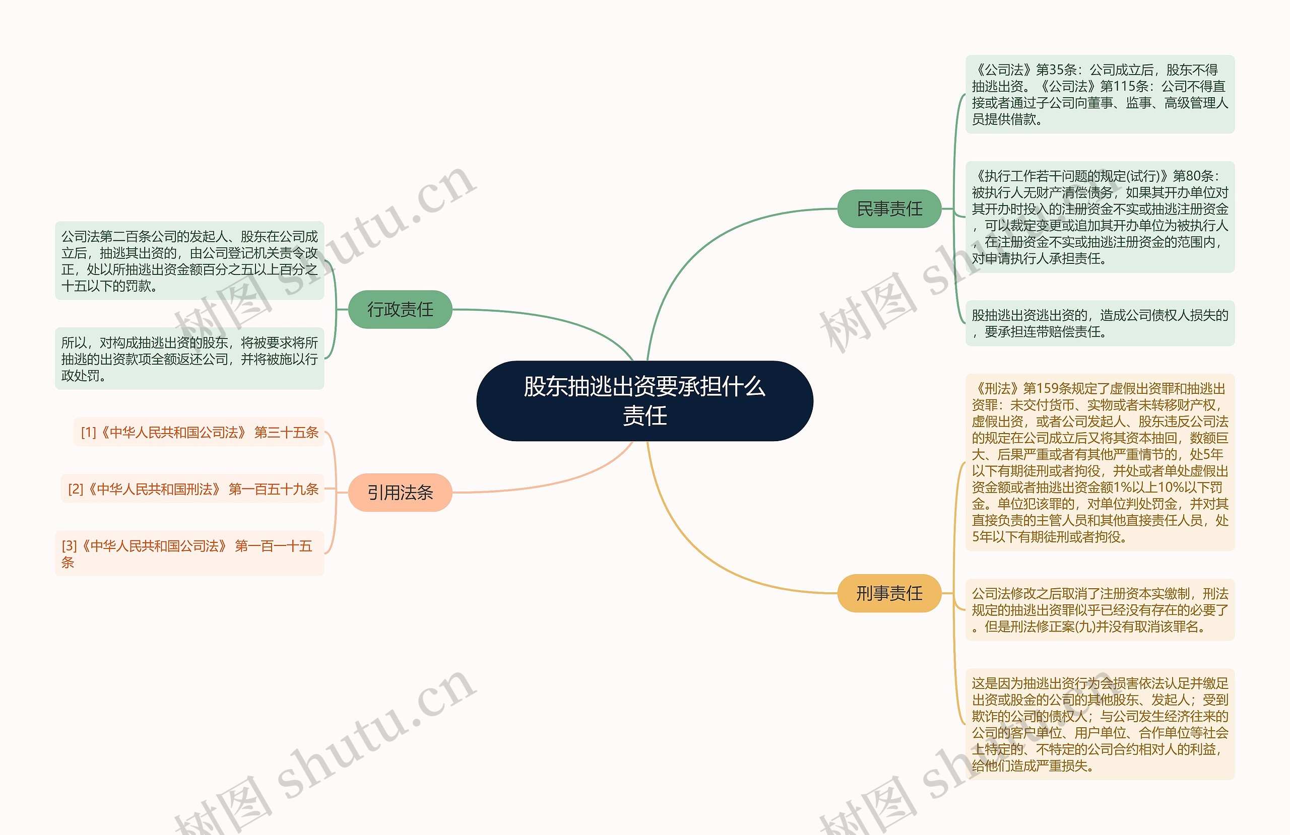 股东抽逃出资要承担什么责任