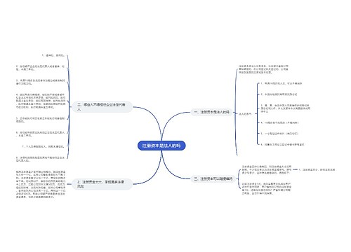 注册资本是法人的吗