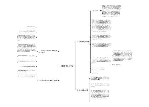 小额借贷公司申请