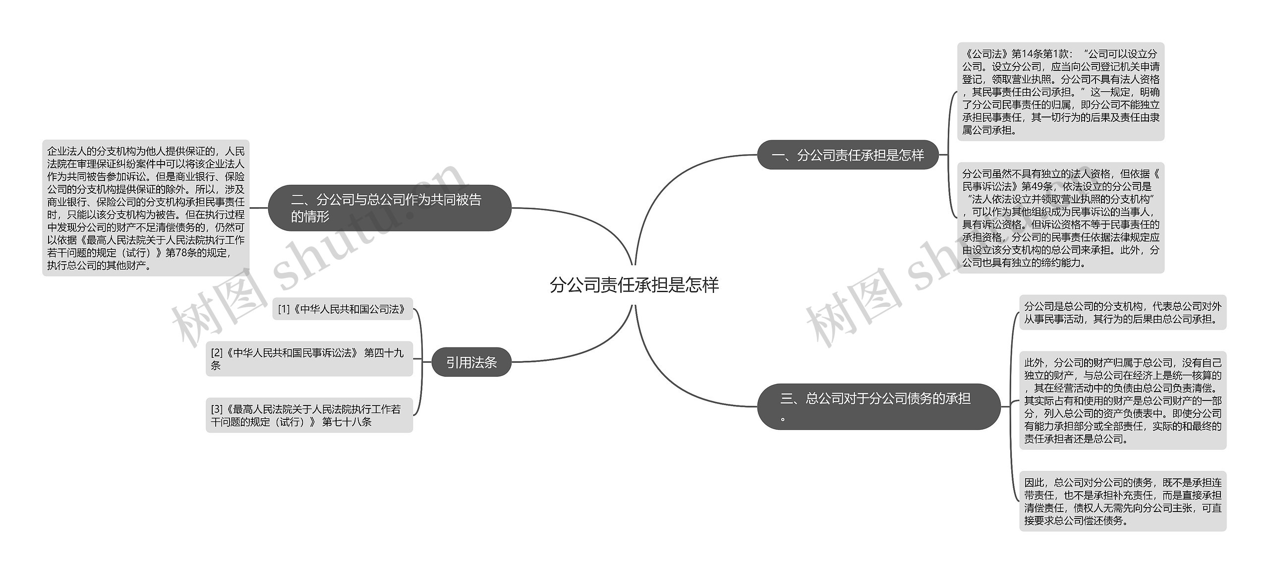 分公司责任承担是怎样