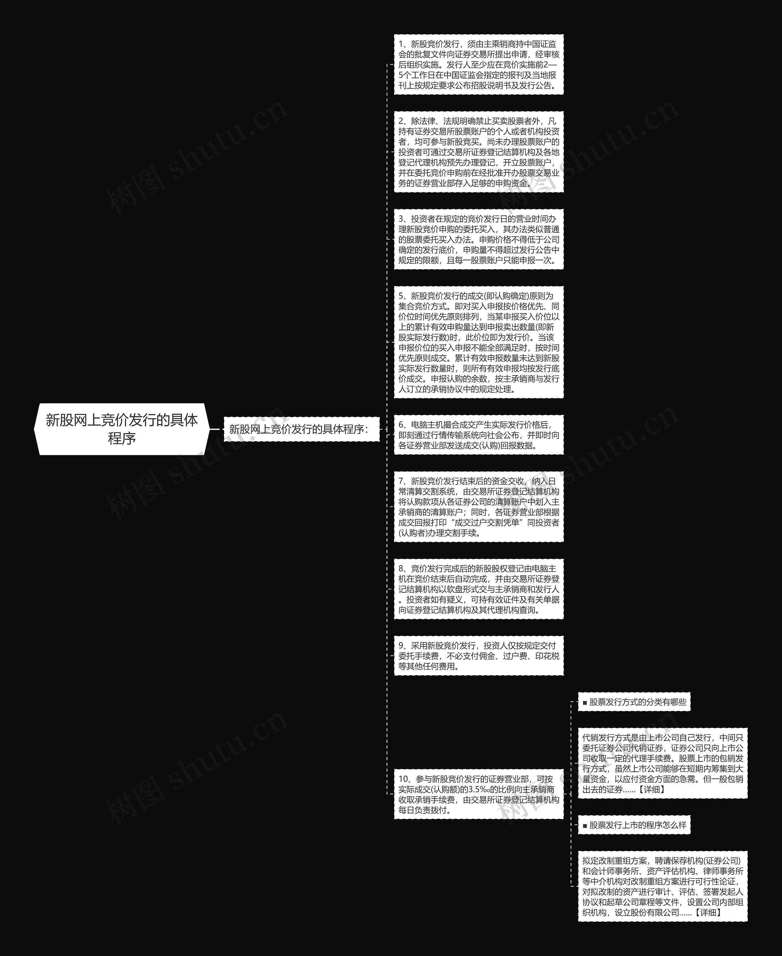 新股网上竞价发行的具体程序