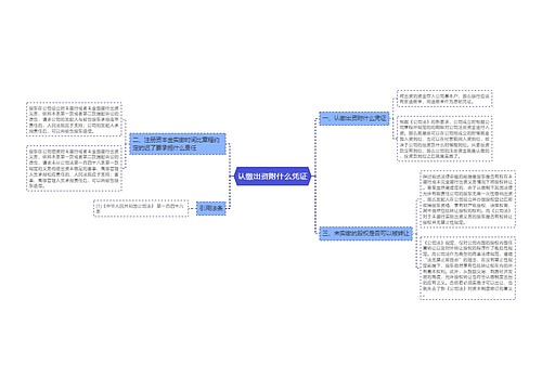 认缴出资附什么凭证