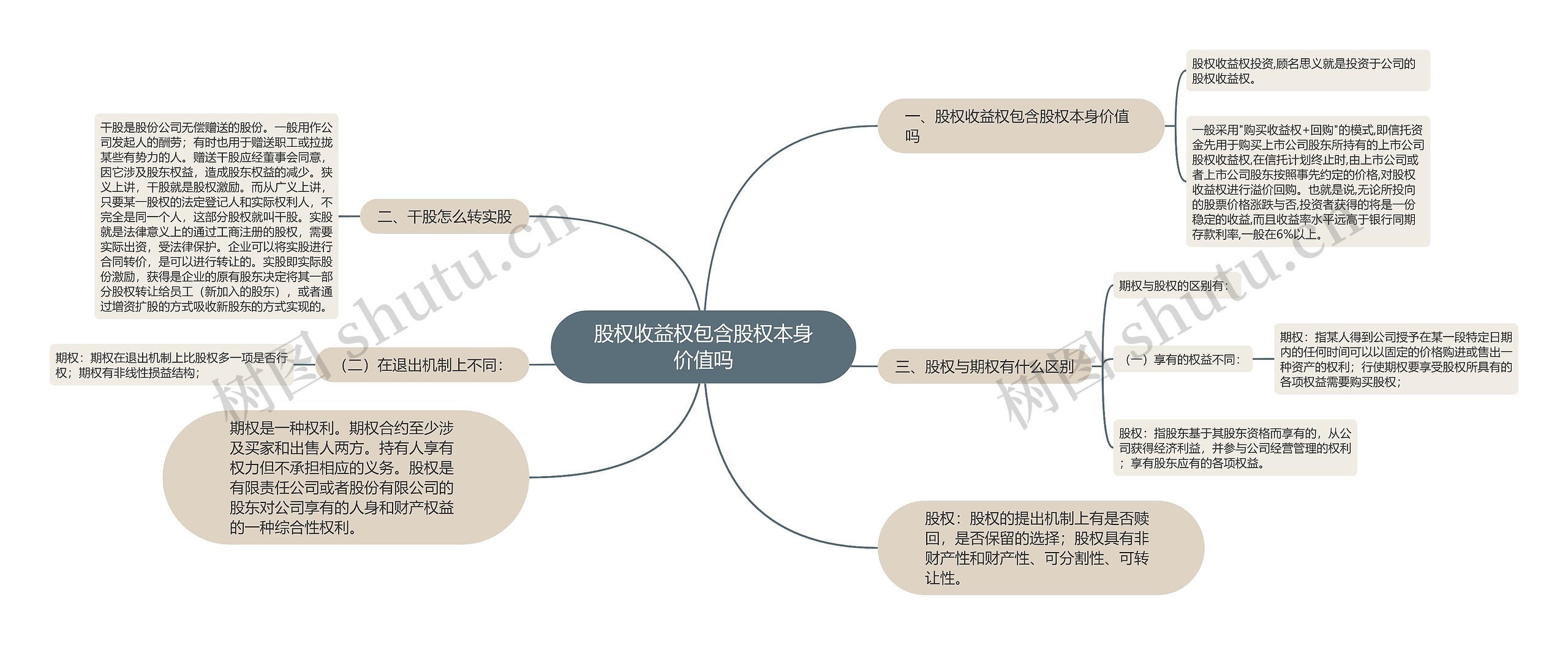 股权收益权包含股权本身价值吗