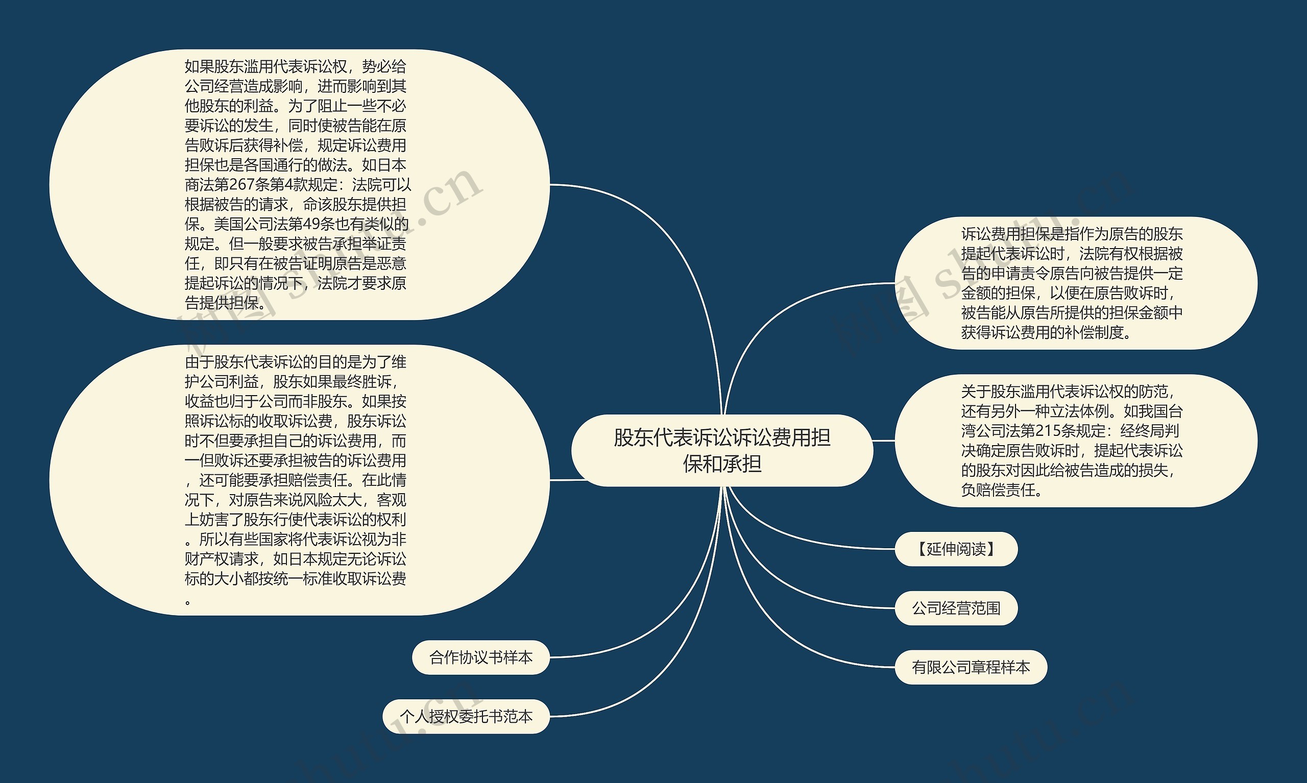 股东代表诉讼诉讼费用担保和承担