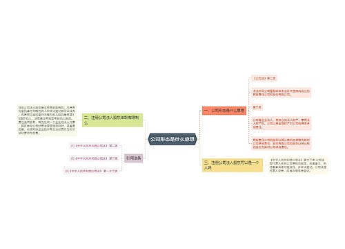 公司形态是什么意思