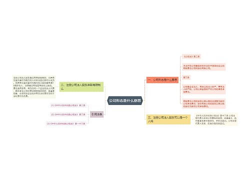 公司形态是什么意思