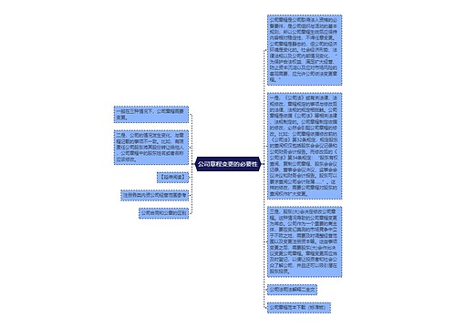 公司章程变更的必要性