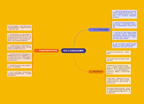 软件公司资质包括哪些