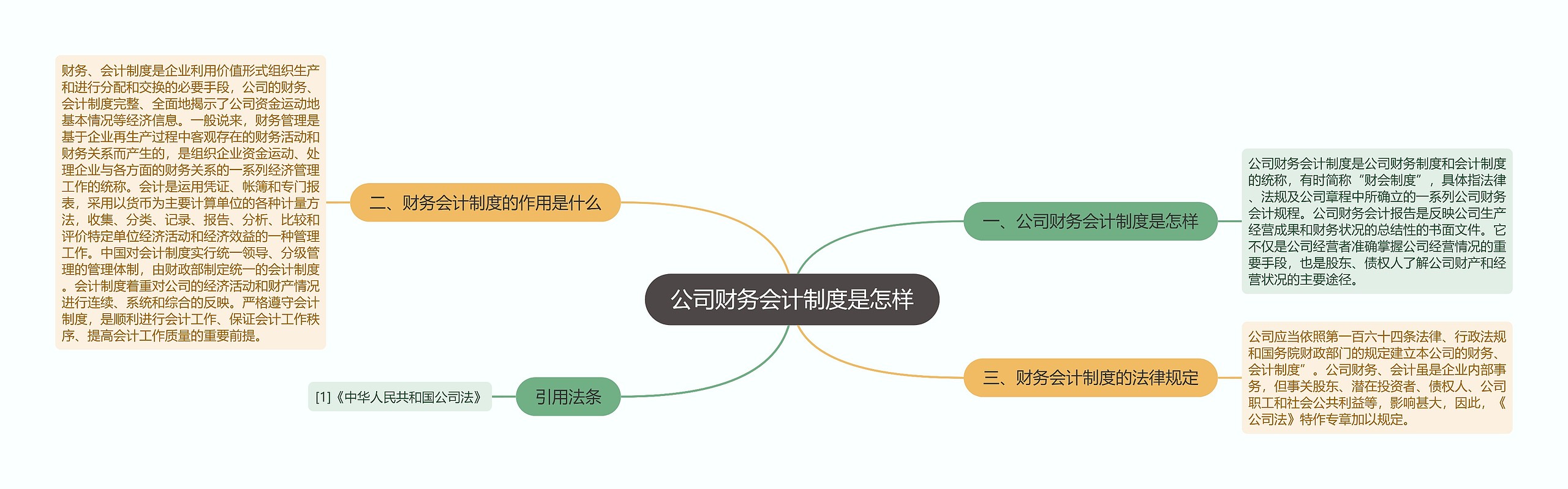 公司财务会计制度是怎样