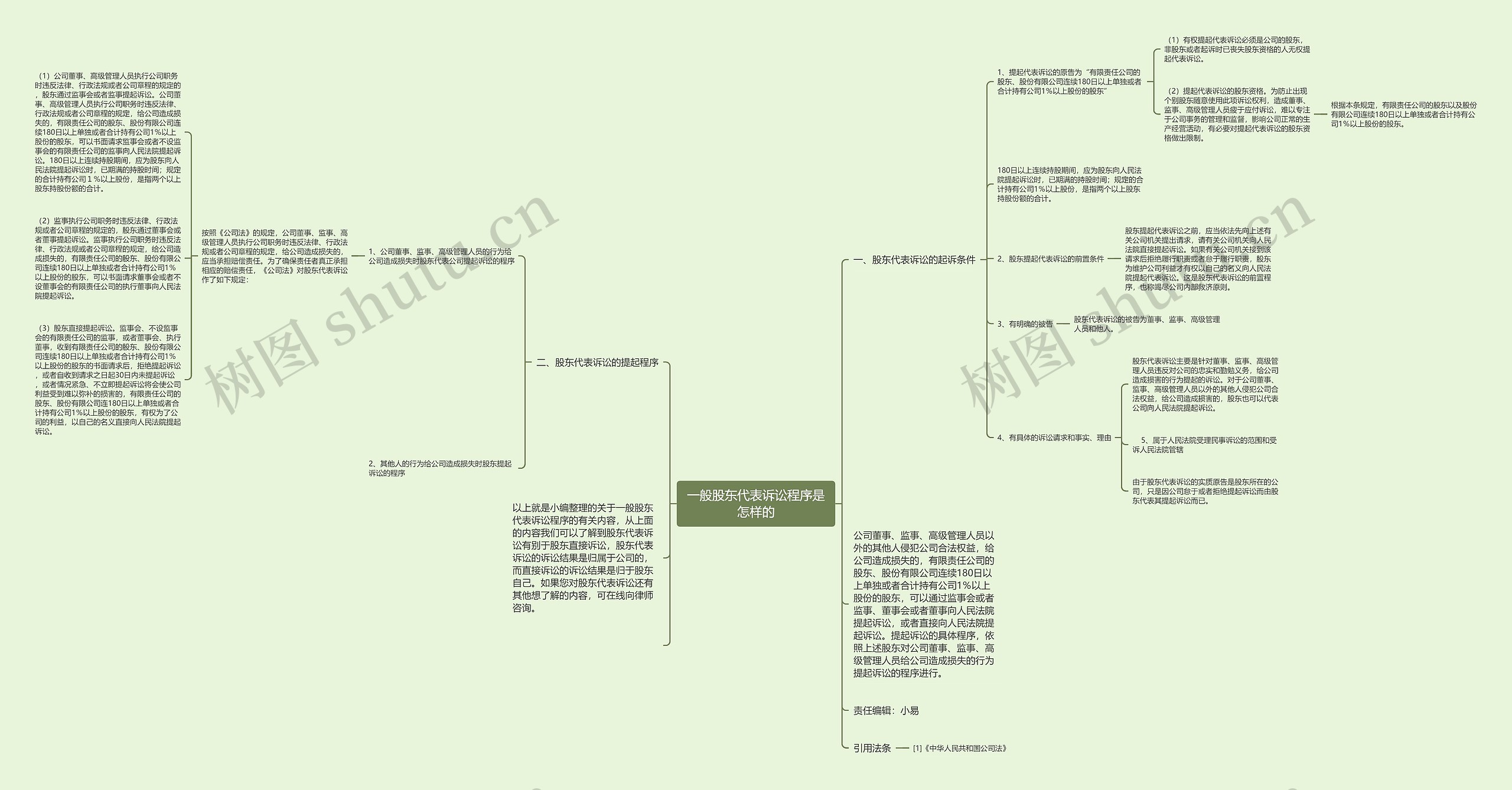 一般股东代表诉讼程序是怎样的 一般股东代表诉讼程序是怎样的