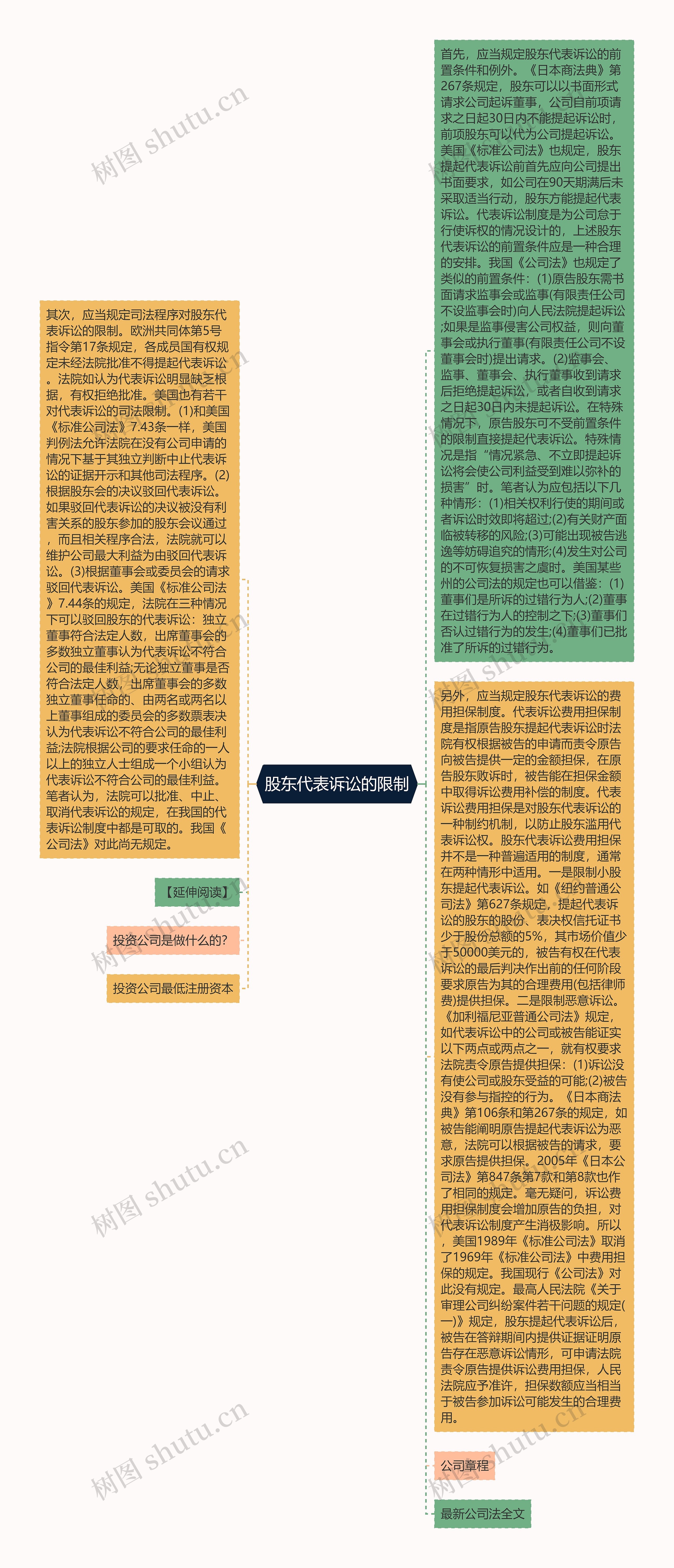股东代表诉讼的限制
