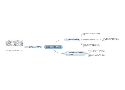 小微企业注册资金标准