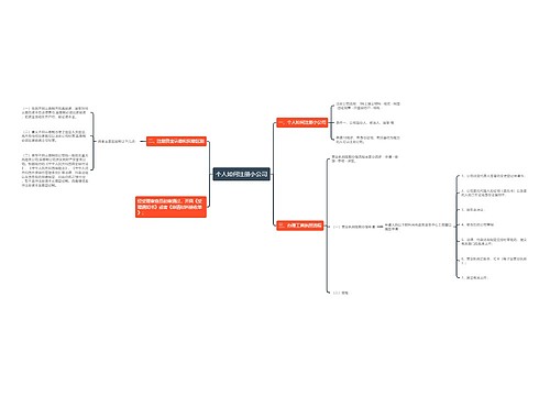 个人如何注册小公司